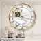 Designart 'Perfume Glam Bathroom I Glam Wall Clock
